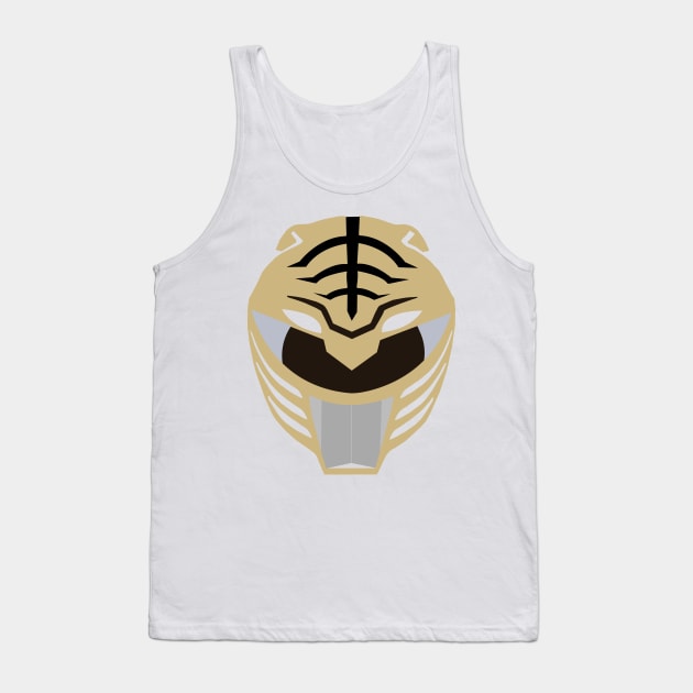 White Power Ranger Tank Top by SimpleIsCuteToo